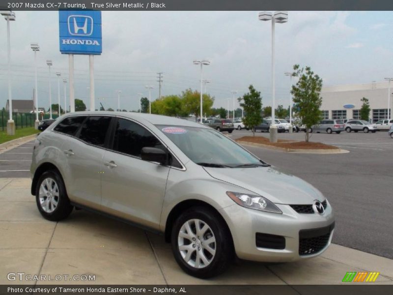 True Silver Metallic / Black 2007 Mazda CX-7 Touring