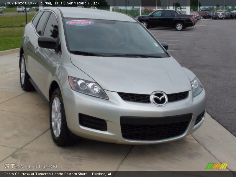 True Silver Metallic / Black 2007 Mazda CX-7 Touring