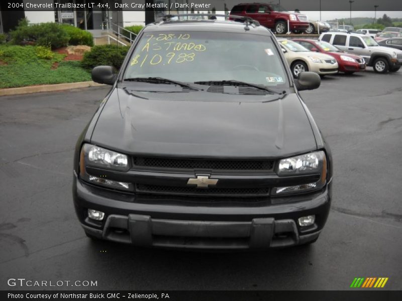 Dark Gray Metallic / Dark Pewter 2004 Chevrolet TrailBlazer LT 4x4