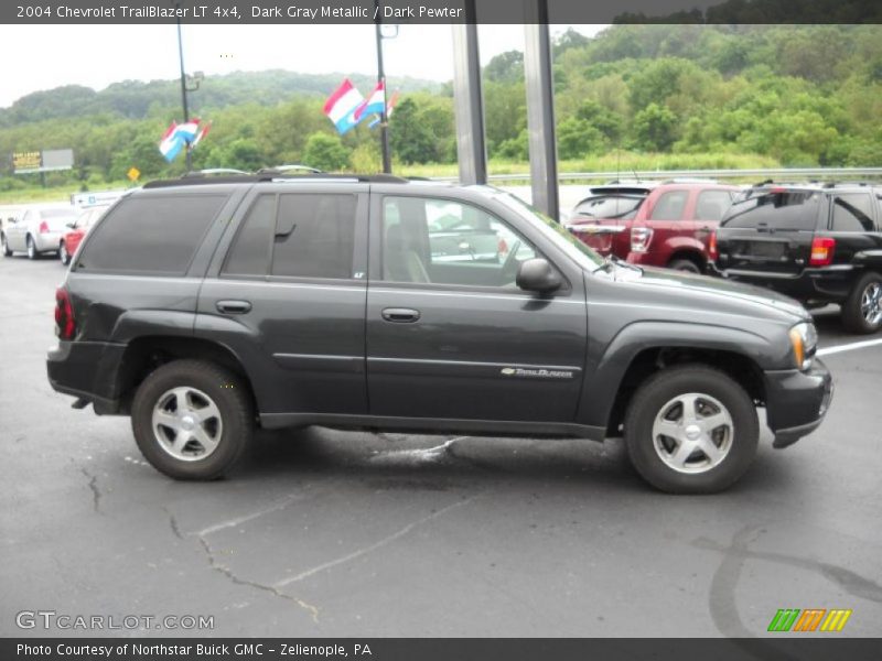 Dark Gray Metallic / Dark Pewter 2004 Chevrolet TrailBlazer LT 4x4