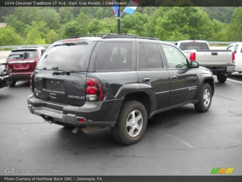 Dark Gray Metallic / Dark Pewter 2004 Chevrolet TrailBlazer LT 4x4
