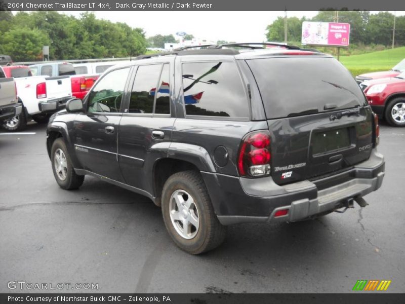 Dark Gray Metallic / Dark Pewter 2004 Chevrolet TrailBlazer LT 4x4