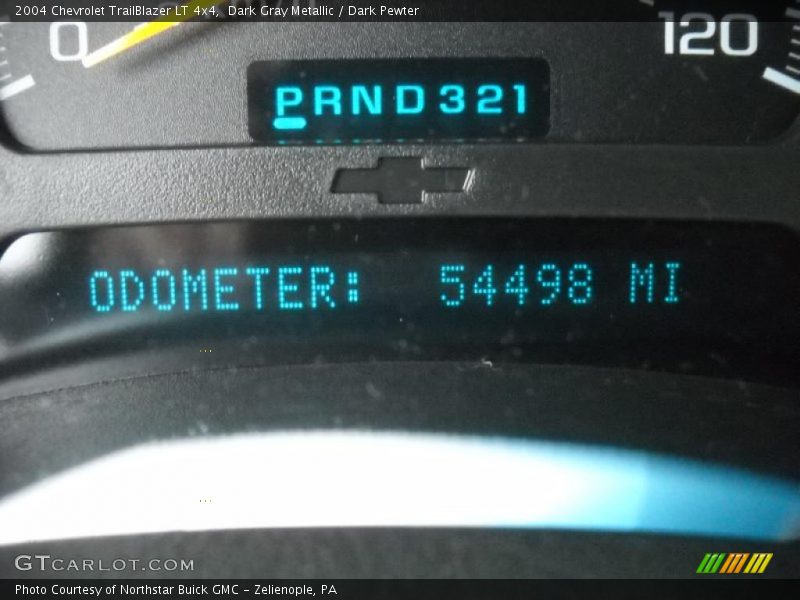 Dark Gray Metallic / Dark Pewter 2004 Chevrolet TrailBlazer LT 4x4