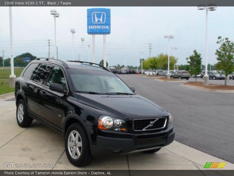 Black / Taupe 2006 Volvo XC90 2.5T