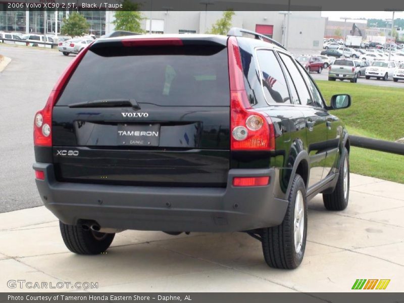 Black / Taupe 2006 Volvo XC90 2.5T