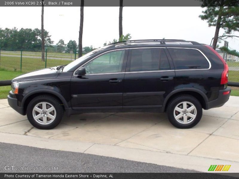 Black / Taupe 2006 Volvo XC90 2.5T