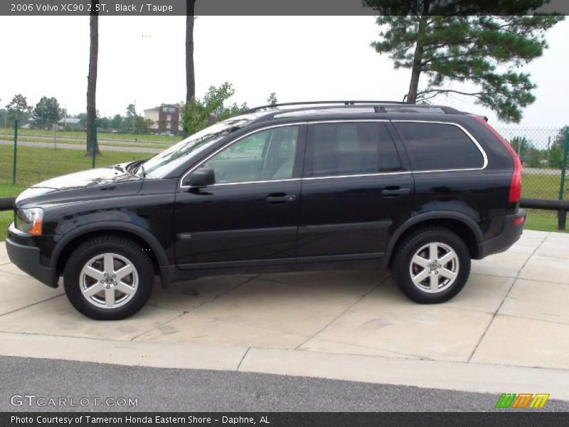 Black / Taupe 2006 Volvo XC90 2.5T