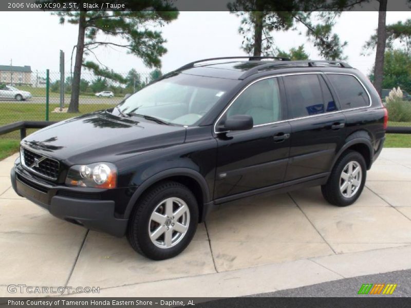 Black / Taupe 2006 Volvo XC90 2.5T