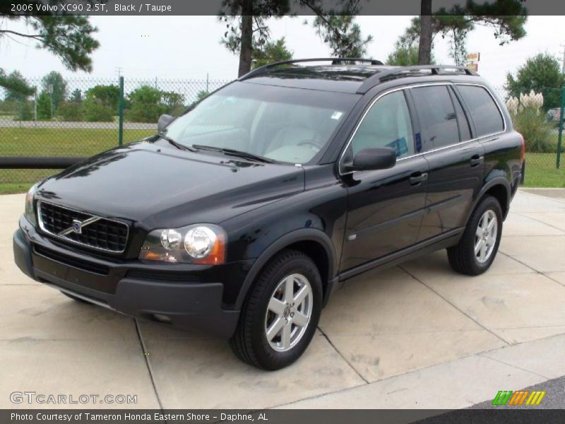 Black / Taupe 2006 Volvo XC90 2.5T