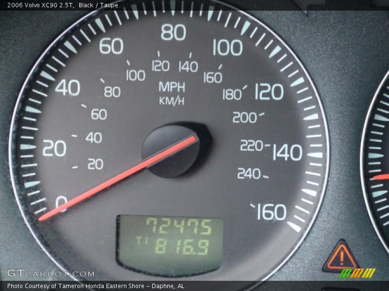 Black / Taupe 2006 Volvo XC90 2.5T
