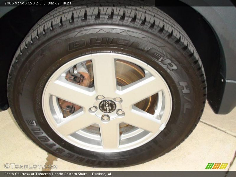 Black / Taupe 2006 Volvo XC90 2.5T