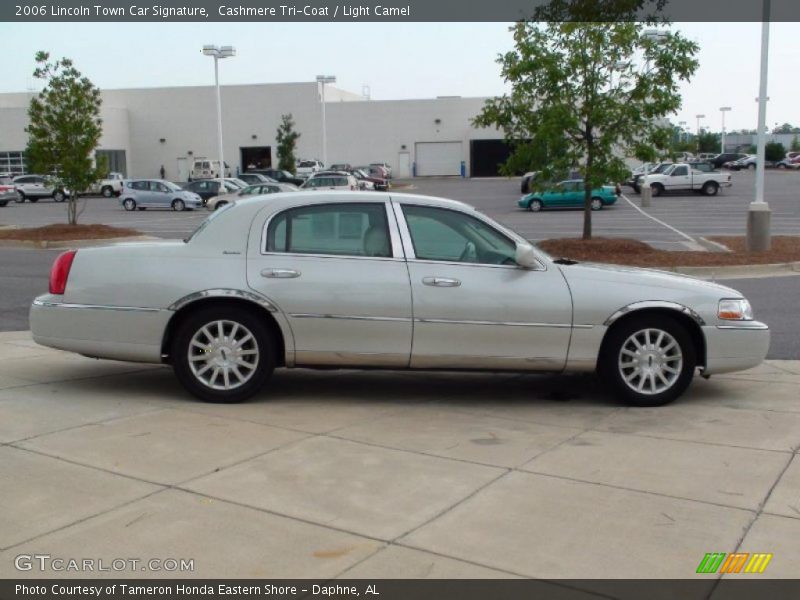 Cashmere Tri-Coat / Light Camel 2006 Lincoln Town Car Signature
