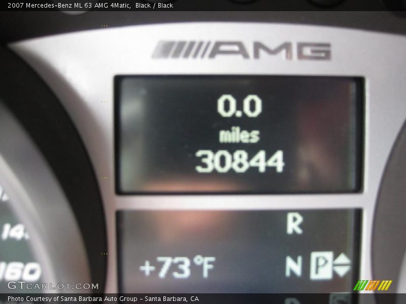 Black / Black 2007 Mercedes-Benz ML 63 AMG 4Matic