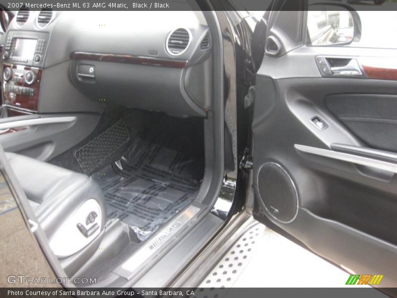 Black / Black 2007 Mercedes-Benz ML 63 AMG 4Matic