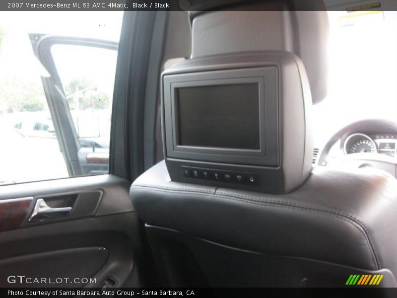 Black / Black 2007 Mercedes-Benz ML 63 AMG 4Matic