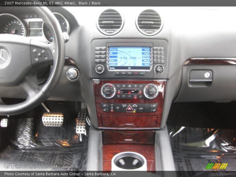 Black / Black 2007 Mercedes-Benz ML 63 AMG 4Matic