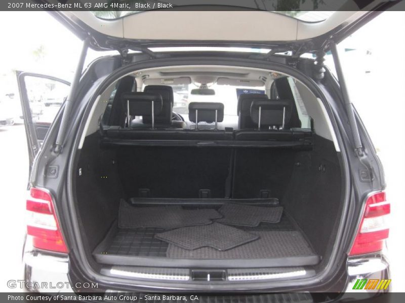 Black / Black 2007 Mercedes-Benz ML 63 AMG 4Matic