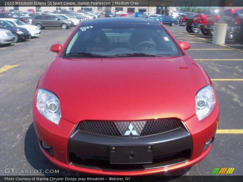 Sunset Pearlescent / Medium Gray 2011 Mitsubishi Eclipse GS Sport Coupe