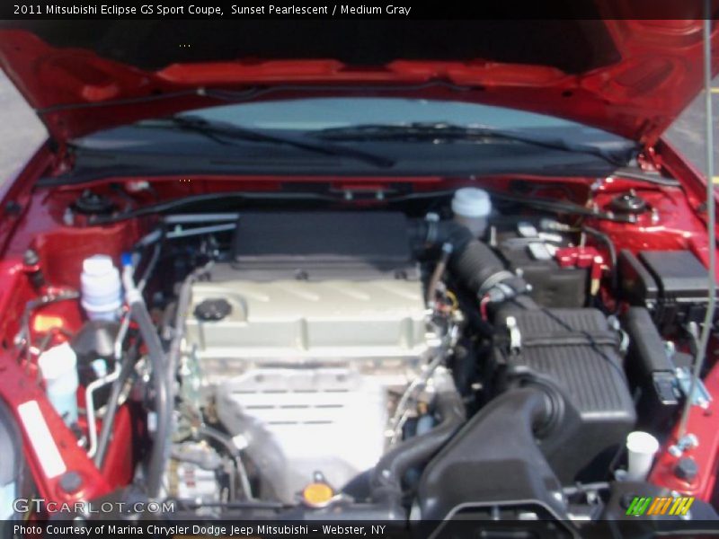 Sunset Pearlescent / Medium Gray 2011 Mitsubishi Eclipse GS Sport Coupe