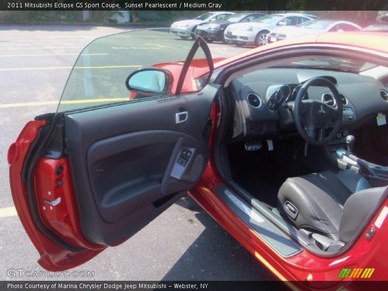 Sunset Pearlescent / Medium Gray 2011 Mitsubishi Eclipse GS Sport Coupe