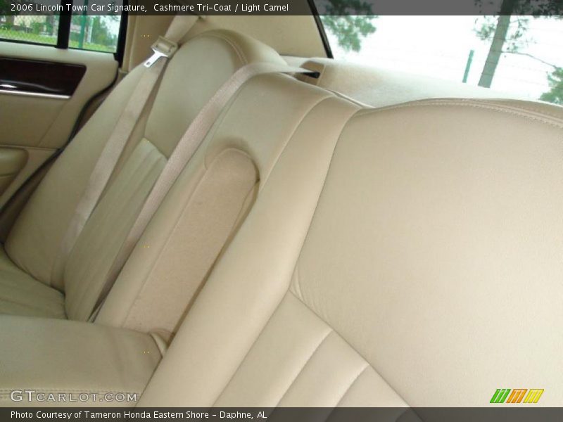 Cashmere Tri-Coat / Light Camel 2006 Lincoln Town Car Signature