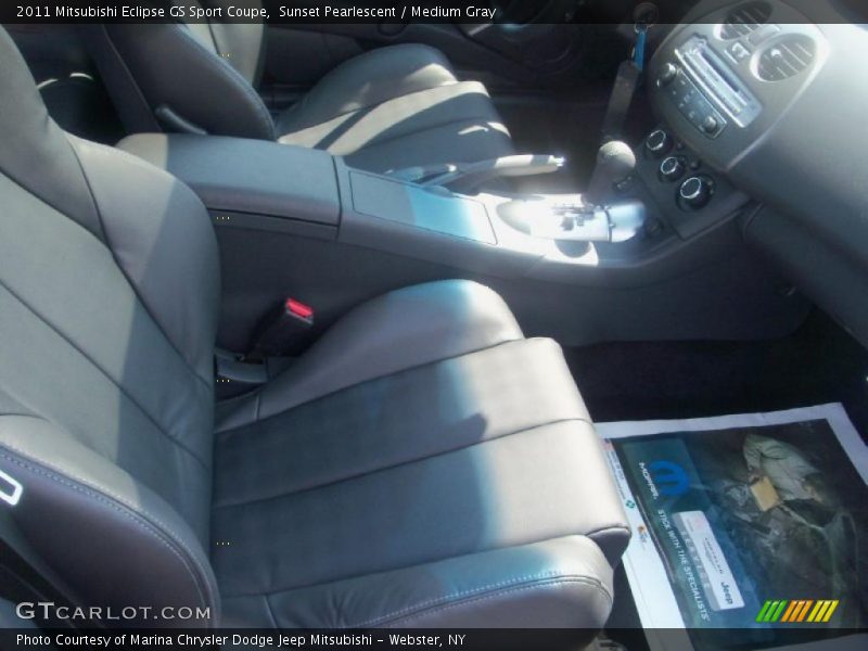 Sunset Pearlescent / Medium Gray 2011 Mitsubishi Eclipse GS Sport Coupe