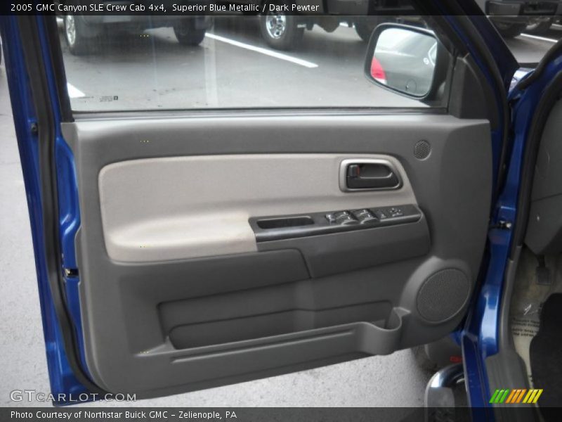 Superior Blue Metallic / Dark Pewter 2005 GMC Canyon SLE Crew Cab 4x4