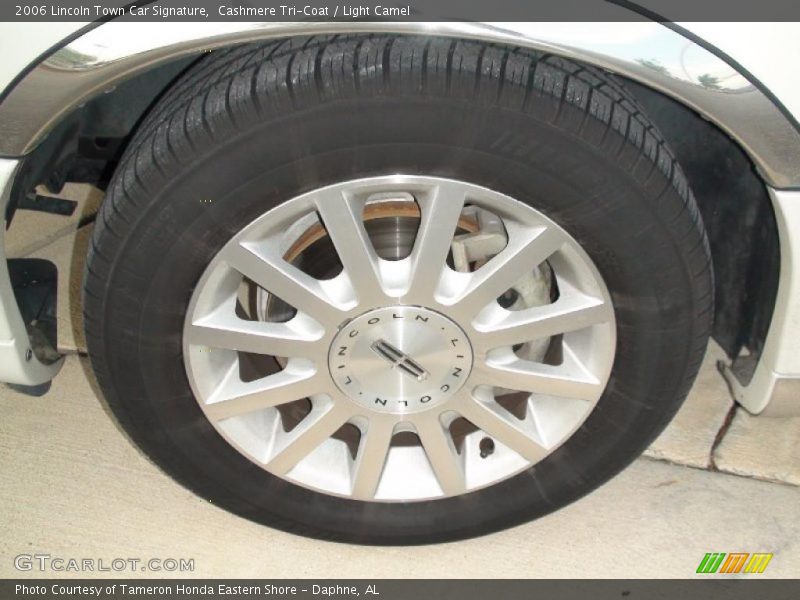 Cashmere Tri-Coat / Light Camel 2006 Lincoln Town Car Signature