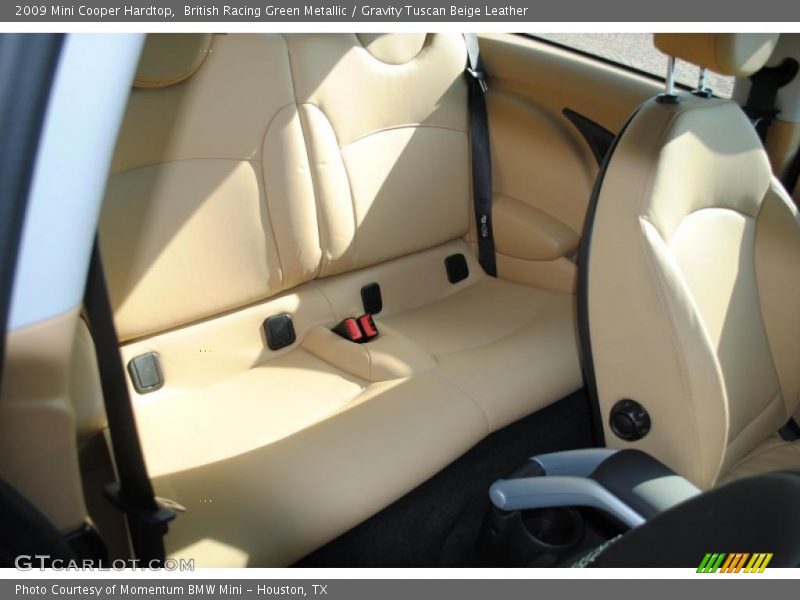 British Racing Green Metallic / Gravity Tuscan Beige Leather 2009 Mini Cooper Hardtop