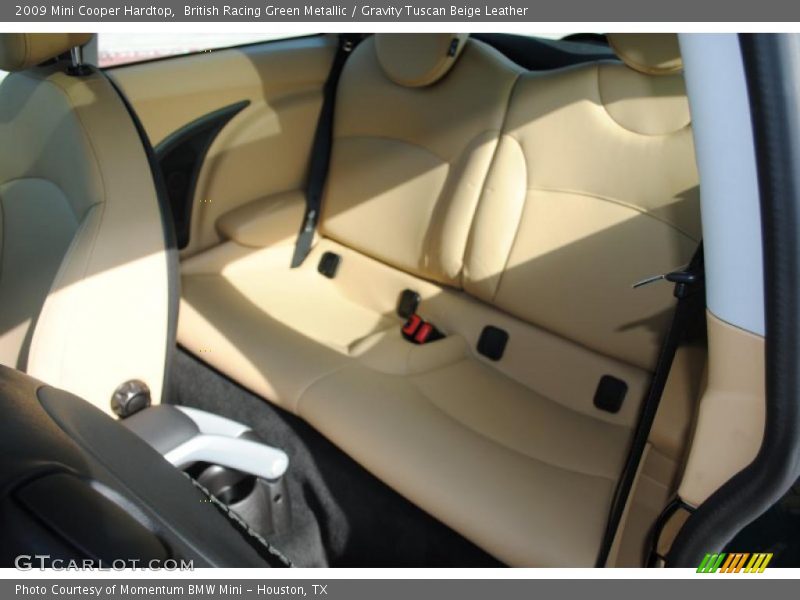 British Racing Green Metallic / Gravity Tuscan Beige Leather 2009 Mini Cooper Hardtop