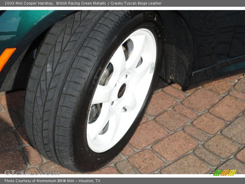 British Racing Green Metallic / Gravity Tuscan Beige Leather 2009 Mini Cooper Hardtop