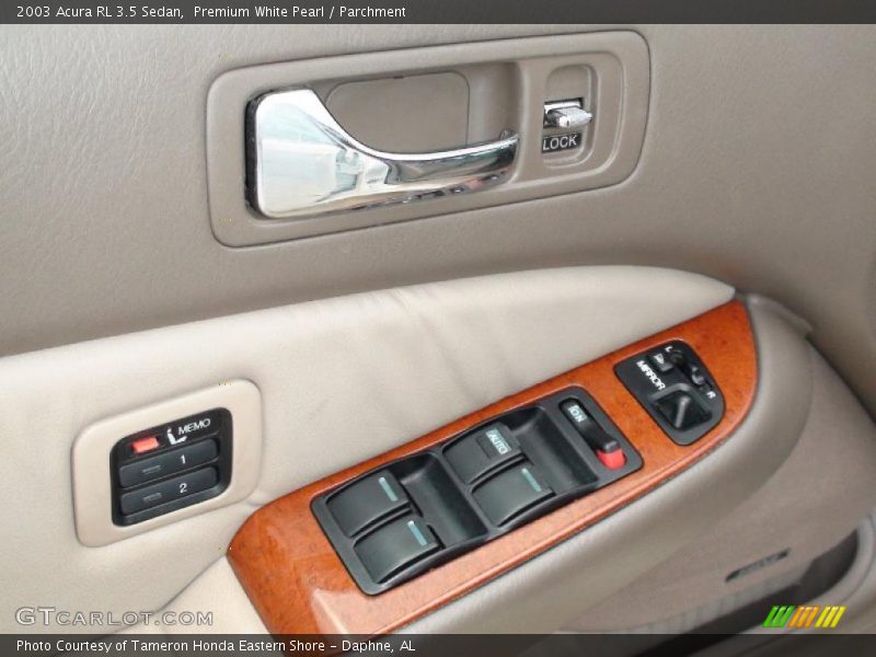 Premium White Pearl / Parchment 2003 Acura RL 3.5 Sedan
