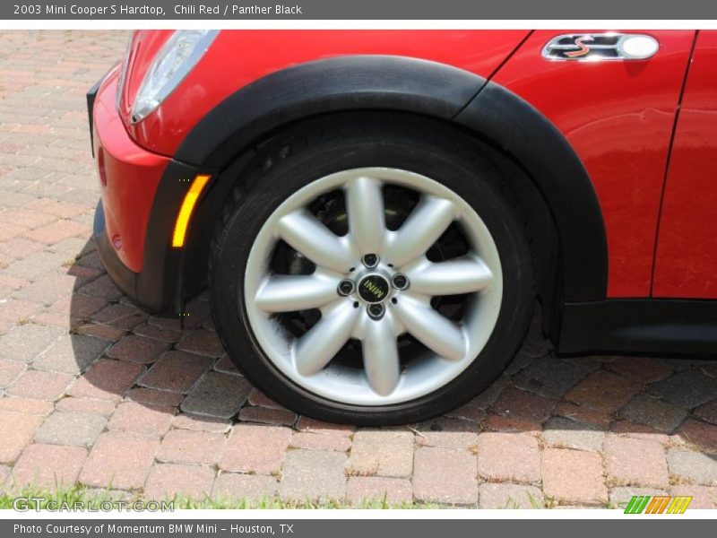 Chili Red / Panther Black 2003 Mini Cooper S Hardtop