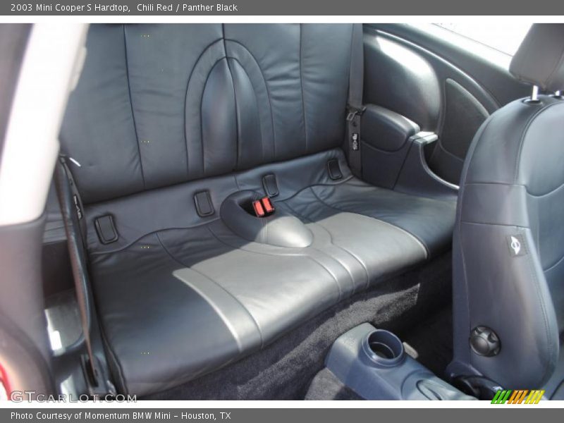 Chili Red / Panther Black 2003 Mini Cooper S Hardtop