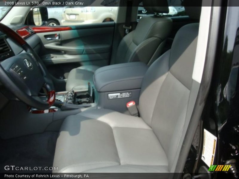 Onyx Black / Dark Gray 2008 Lexus LX 570