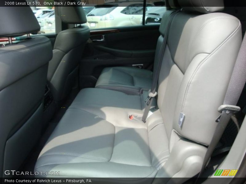 Onyx Black / Dark Gray 2008 Lexus LX 570