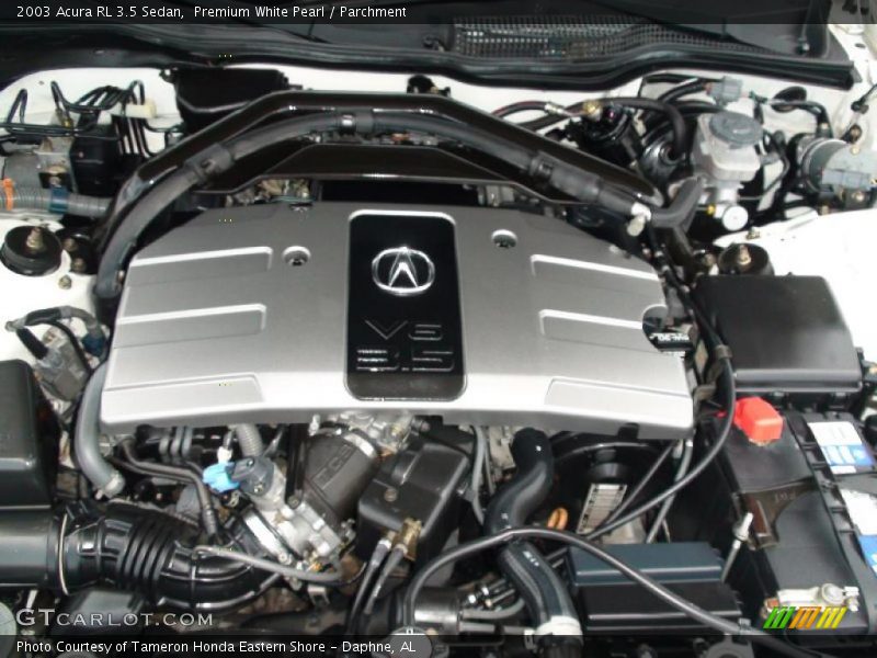 Premium White Pearl / Parchment 2003 Acura RL 3.5 Sedan