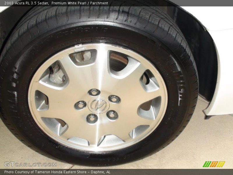 Premium White Pearl / Parchment 2003 Acura RL 3.5 Sedan
