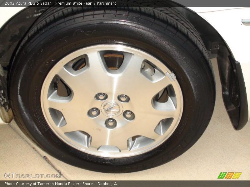 Premium White Pearl / Parchment 2003 Acura RL 3.5 Sedan
