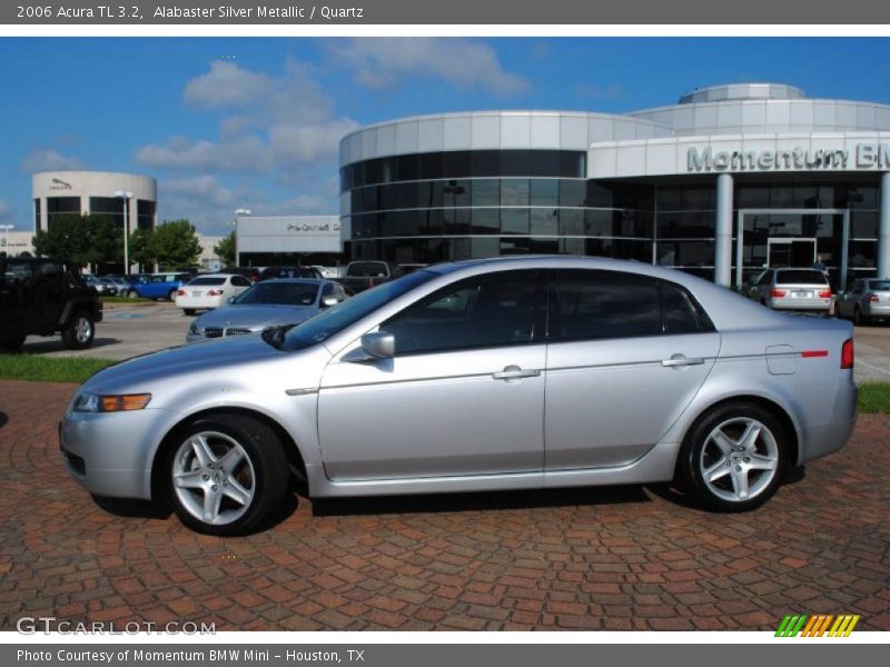 Alabaster Silver Metallic / Quartz 2006 Acura TL 3.2