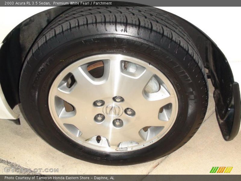 Premium White Pearl / Parchment 2003 Acura RL 3.5 Sedan