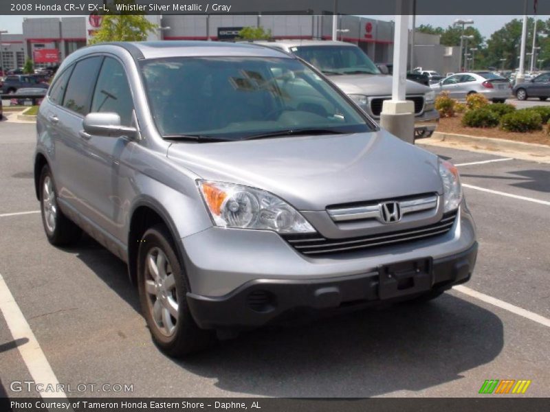 Whistler Silver Metallic / Gray 2008 Honda CR-V EX-L