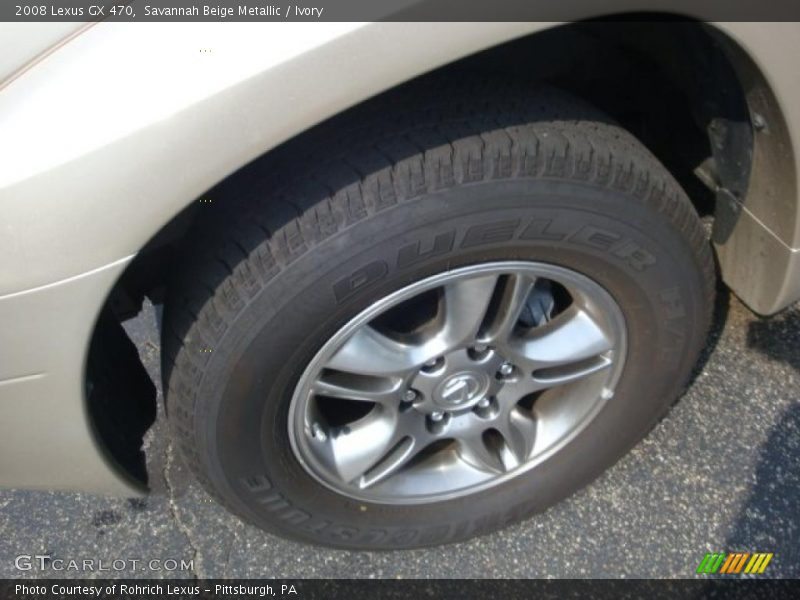 Savannah Beige Metallic / Ivory 2008 Lexus GX 470