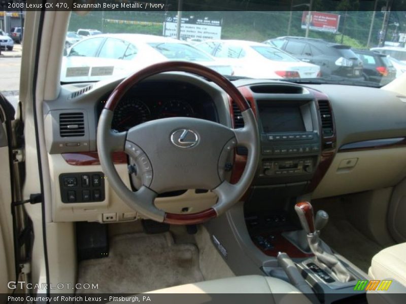 Savannah Beige Metallic / Ivory 2008 Lexus GX 470