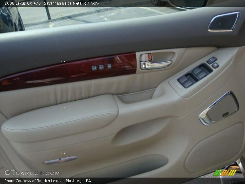Savannah Beige Metallic / Ivory 2008 Lexus GX 470