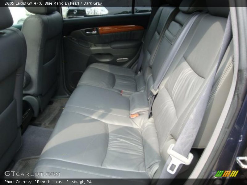 Blue Meridian Pearl / Dark Gray 2005 Lexus GX 470