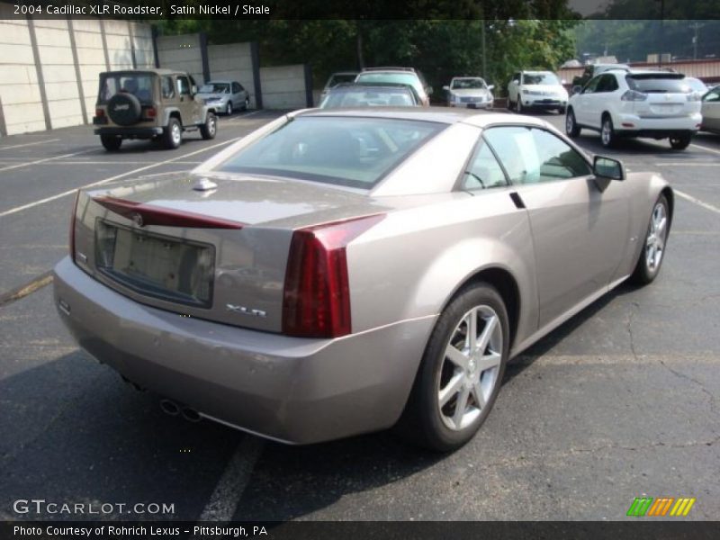 Satin Nickel / Shale 2004 Cadillac XLR Roadster