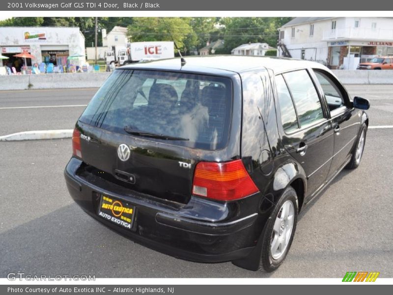 Black / Black 2001 Volkswagen Golf GLS TDI 4 Door