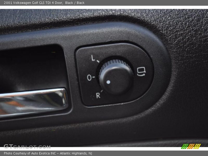 Black / Black 2001 Volkswagen Golf GLS TDI 4 Door
