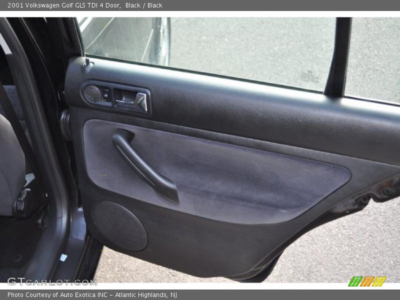 Black / Black 2001 Volkswagen Golf GLS TDI 4 Door